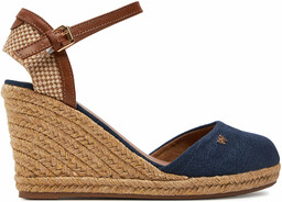 Espadryle Wrangler Brava Women Wedge 20241056 Granatowy