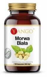 YANGO Morwa biała, 60 kaps.