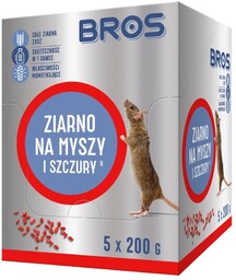 Bros Ziarno na myszy i szczury 5 x