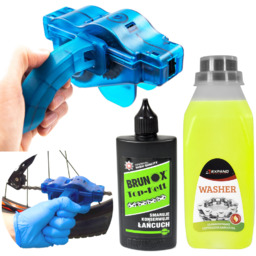 Zestaw maszynka do czyszczenia + płyn do mycia
