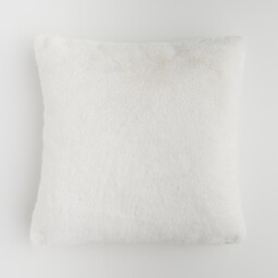 Poszewka Futrzana Molinio 45x45 cm w kratę