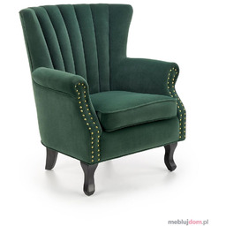 Fotel TITAN Velvet Halmar Zielony