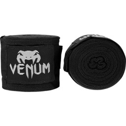 VENUM Bandaże bokserskie 4m Black
