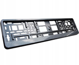 Ramka do tablic rejestracyjnych - Carbon