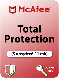 McAfee Total Protection (5 urządzeń / 1 rok)
