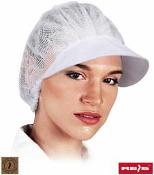 BONNET - Czapka kucharska z daszkiem, daszek 65%