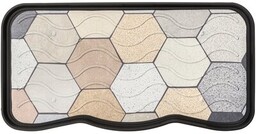 MULTIDECOR Ociekacz Hexagon Stones Wielokolorowy 38 x 75