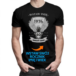 Narodziny legendy - Orzeł - męska koszulka