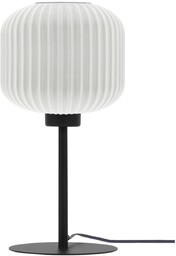 Lampa stojąca ryflowany klosz K-5646 Sparta, lampka nocna
