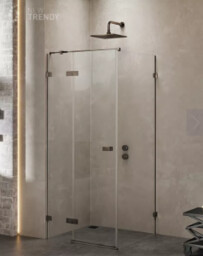 NEW TRENDY EXK-3337 KABINA AVEXA GUNMETAL BRUSHED PROSTOKąTNA