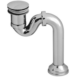 OMNIRES Syfon wannowy ozdobny chrom SYOM-W10CR