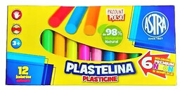 Plastelina Astra 12 kolorów - ASTRA art-pap
