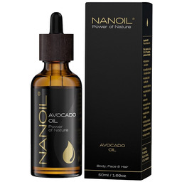 Nanoil Avocado Oil, Olej z awokado do pielęgnacji