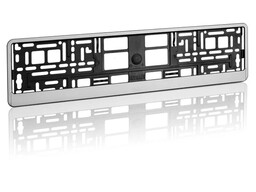 Ramka do tablic rejestracyjnych - Srebrna matowa