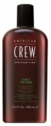 American Crew 3-in-1 Tea Tree szampon, odżywka