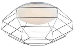 Plafon nowoczesny NEST Plafon nowoczesnyd D49 silver 106829