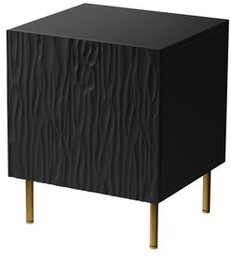 CAMA MEBLE Szafka nocna Jungle Czarny mat +
