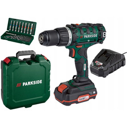 Wiertarko-Wkrętarka Parkside Pabs 20-Li I9 Akumulator 2Ah, Ładowarka