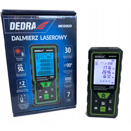 Dalmierz Laserowy 50m Miernik Odległości Dedra