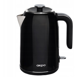 Czajnik Akpo AHC500CY Czarny Styl Retro 1.7L 2200W