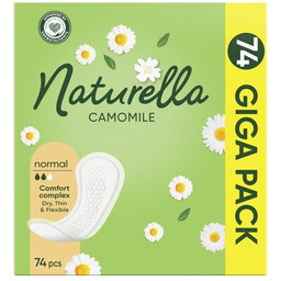 NATURELLA Wkładki higieniczne Camomile Normal (74 sztuki)
