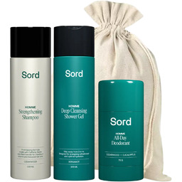 Zestaw do pielęgnacji ciała SORD - Wzmacniający szampon,