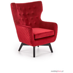 Fotel MARVEL Halmar Bordowy tapicerowany