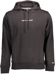 BLUZA TOMMY HILFIGER BEZ ZAMKA MĘSKA CZARNA