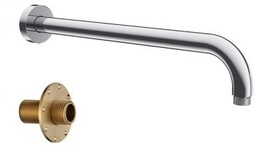 EXCELLENT AREX.3140CR Ramię prysznicowe ścienne 40 cm okrągłe,