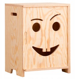 Szafka nocna dla dzieci Kapi 2 Naturalne Eko