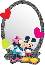 Lustro samoprzylepne dla dzieci Mickey i Minnie, 15