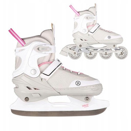 Łyżworolki 2w1 Łyżwy Rolki r. 29-33 z wymienną