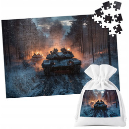 PUZZLE TRADYCYJNE - CZOŁG WOJSKO ARMIA - 192