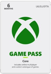 Subskrypcja Xbox Game Pass Core 6 miesiecy [kod