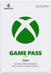 Subskrypcja Xbox Game Pass Core 6 miesiecy [kod