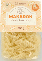 Makaron z białej kukurydzy (bezglutenowy) świderki 250g