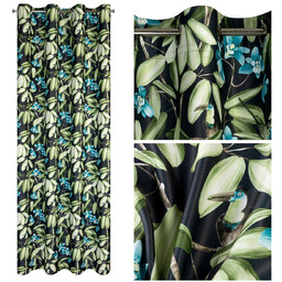 Zasłona 140 x 250 Dekoracyjna Loni Czar+Złoty