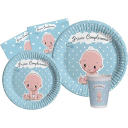 Zestaw obiadowy na pierwsze urodziny dla 8 osób