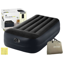 Materac Dmuchany Jednoosobowy 99x191x42 Intex 64122ND z Pompką