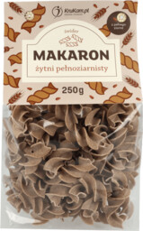 Makaron żytni pełnoziarnisty świderki 250g