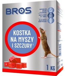 Bros Kostka na myszy i szczury 1 kg