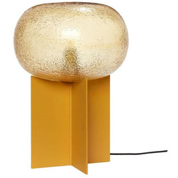 Lampa Stołowe Hübsch, pomarańczowy, salon, metal, vintage