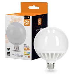 Żarówka LED E27 24W G120 3000K biała ciepła