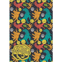 Jurassic World 2 arkusz 2 etykiety papier