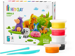 Hey Clay Zestaw Zwierzęta + Akcesoria