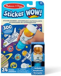 Sticker Wow stempel z naklejkami Astronauta Melissa &