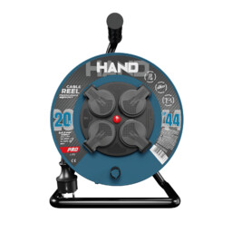 Przedłużacz bębnowy HAND PRO 20m 4x Gniazda 230V