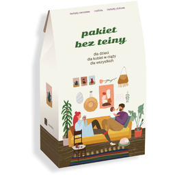 Gotowy zestaw prezentowy Pakiet bez teiny herbaty smakowe