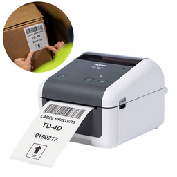 Drukarka etykiet kurierskich Brother TD4210D termiczna TD-4210D TD4210