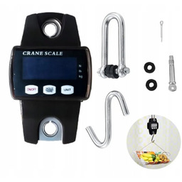 Cyfrowa Waga Dźwigowa, 300KG Zakres Ważenia Aluminiowa Obudowa